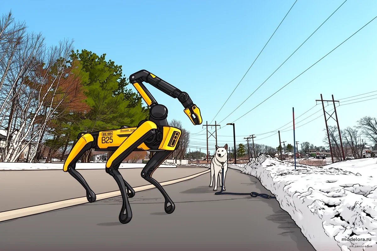 Робот Spot начал читать рукописные списки дел: как он распорядился свободой в доме