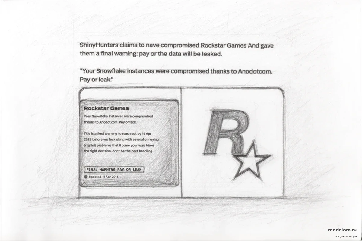 Утечка 78 миллионов записей Rockstar Games: хакеры нашли лазейку через облачного партнера