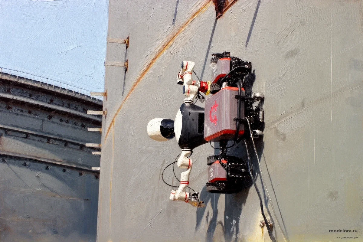 Китайский робот весом 90 кг начал ходить по стенам: какую опасную работу он заберет у людей